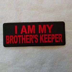 10 I AM MY BROTHERS KEEPER PATCHES